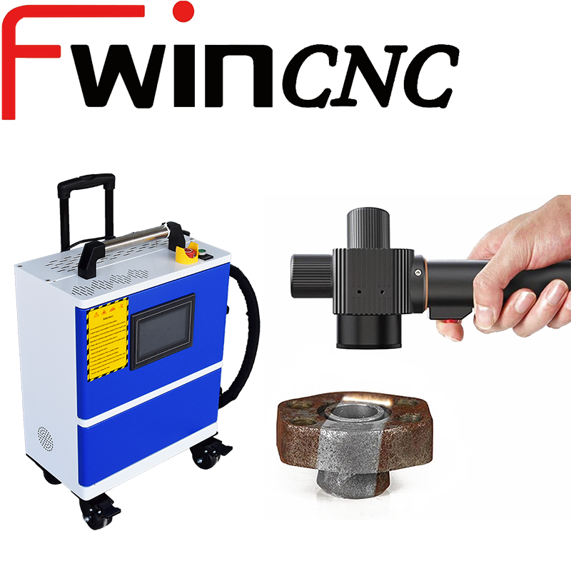 FWINCNC Portable Pulse Laser Cleaning Machine for Wood Paint Oil