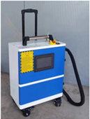 Luggage pulse laser cleaning machine appearance