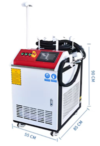 Standard pulse laser cleaning machine appearance