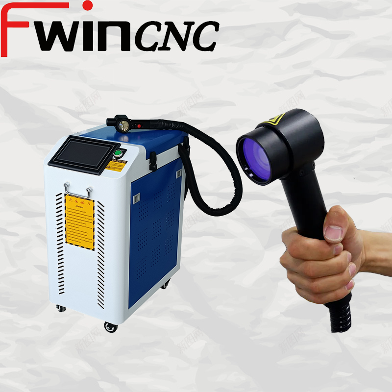 fwincnc 100W 200W 300W 500W Mini Portable Backpack Raycus Pulse Fiber Laser Cleaning Machine