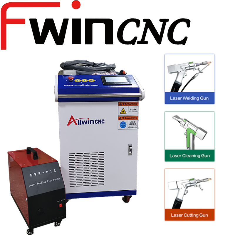 FWINCNC Laser Cleaner Rust Paint Removal Machine Fiber Laser Cleaning Welding Machine