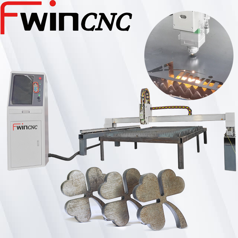 fwincnc 1500W 2000W 3000W Mild Stainless Steel Iron Copper CNC Metal fiber laser cutting machine